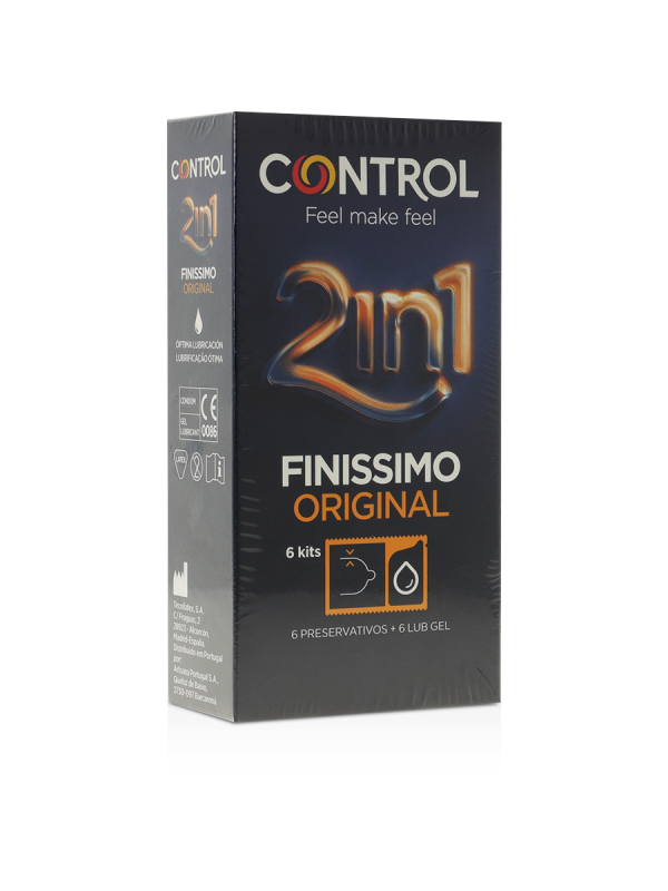 CONTROL - DUO FINISIMO + LUBRICANTE 6...
