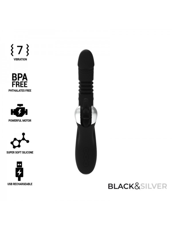 BLACK&SILVER- BUNNY REED UP & DOWN VIBE