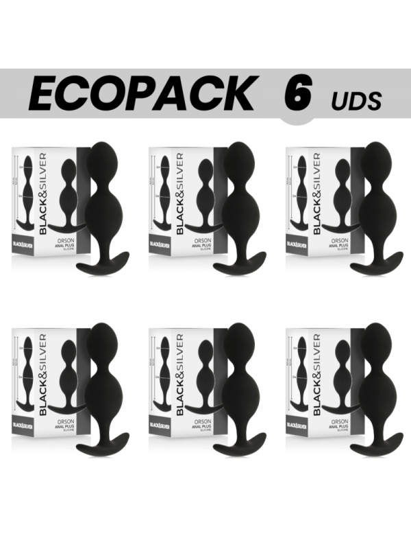 ECOPACK 6 UDS - BLACK&SILVER ORSON...